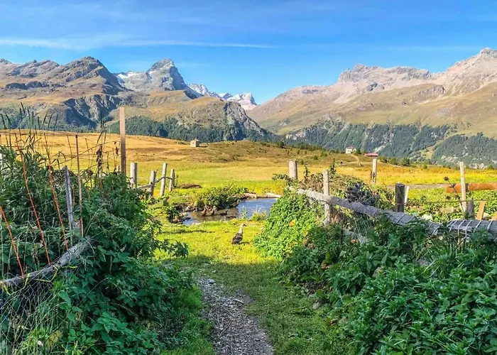 Mit Panoramablick In Bergwelt By Interhome * Bivio